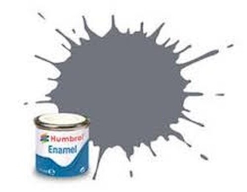 Humbrol 14ml Enamel Paint Satin - #167 RAF Barley Grey