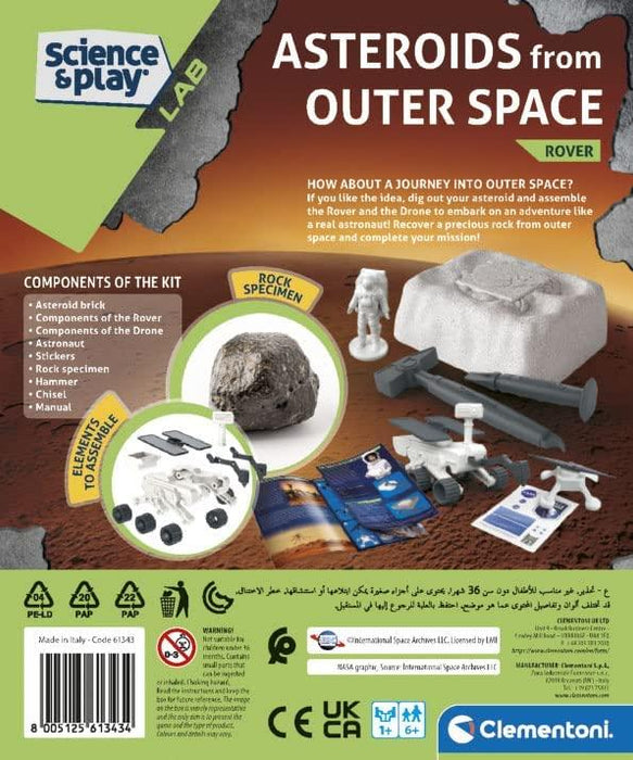 Clementoni Science & Play - LAB Asteroids from Outer Space