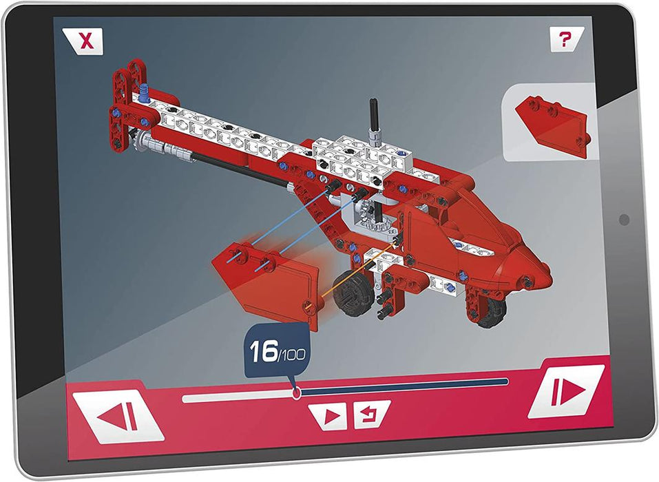 Clementoni Science Museum - Mechanics Build Firefighting Helicopter