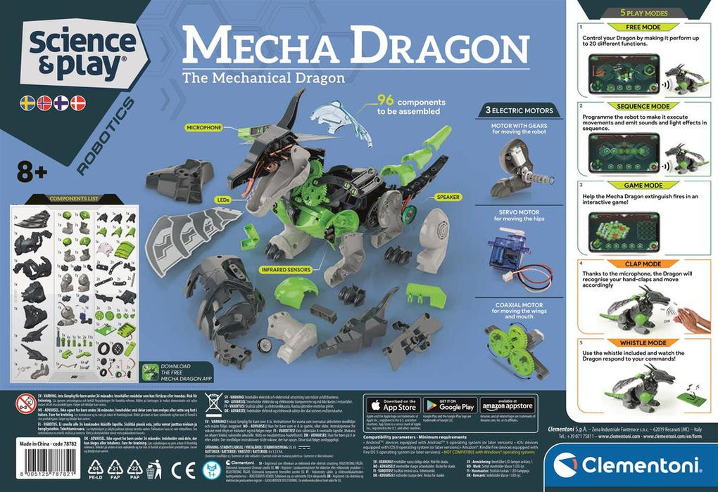 Clementoni Science Museum - Robotics Mecha Dragon