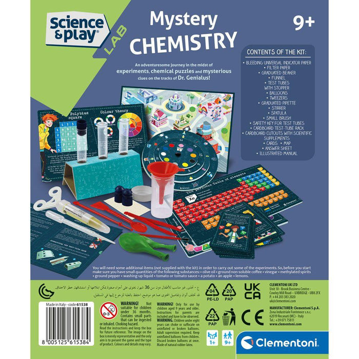 Clementoni Science & Play - LAB Mystery Chemistry