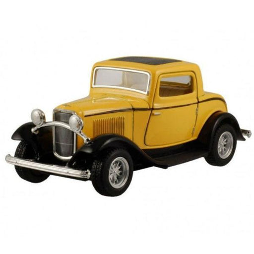 Kinsmart - 1932 Ford 3-Window Coupe (Yellow)