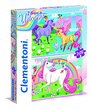 Clementoni Puzzle - Unicorn 2 x 20pc