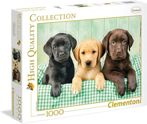 Clementoni - Three Labs (Labrador) Puzzle 1000 pcs