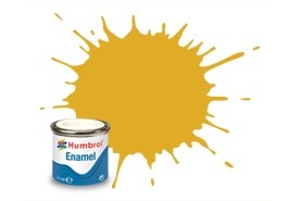 Humbrol 14ml Enamel Paint Gloss - #16 Metallic Gold