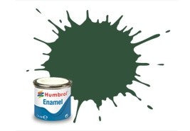 Humbrol 14ml Enamel Paint Matt - #78 Cockpit Green