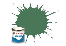 Humbrol 14ml Enamel Paint Matt - #101 Mid Green