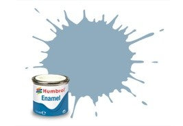 Humbrol 14ml Enamel Paint Satin - #128 US Compass Grey