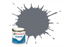 Humbrol 14ml Enamel Paint Matt - #145 Medium Grey