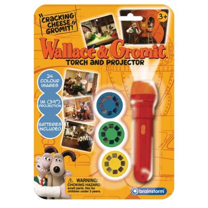 Brainstorm Toys - Torch & Projector Wallace & Gromit