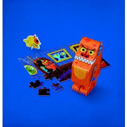 Crocodile Creek - Max the Monster Creature Puzzle & Play Set