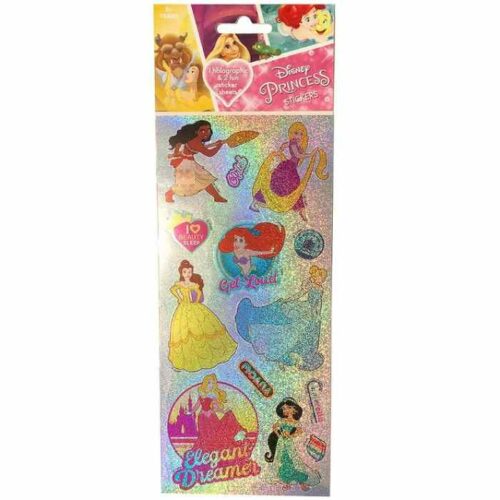 Stickers Disney Princess 3 pack Holographic