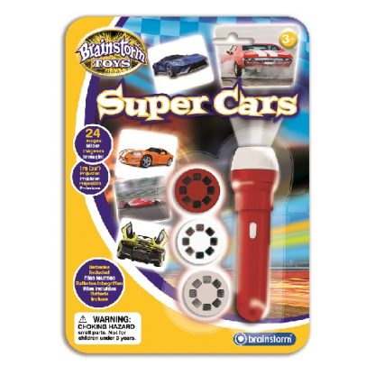 Brainstorm Toys - Torch & Projector Super Cars