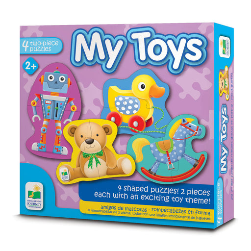 The Learning Journey: First Shaped Puzzle - My Toys