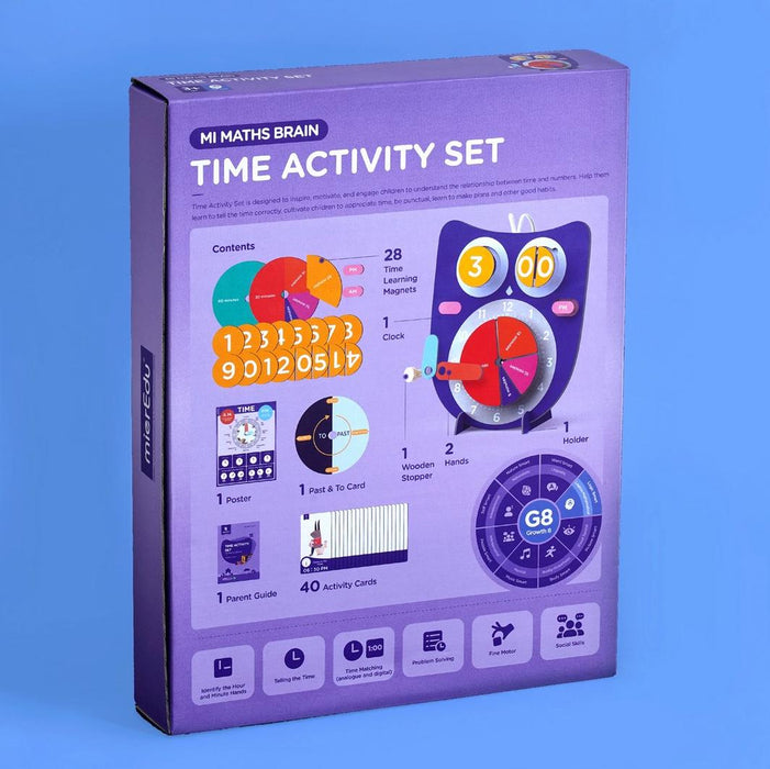 MierEdu: MI Maths Brain - Time Activity Set