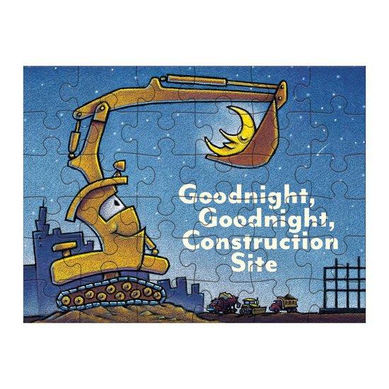 Mudpuppy - Puzzle to Go Goodnight Construction Site