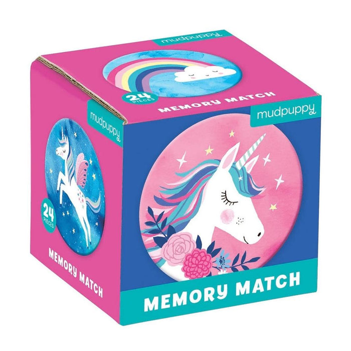 Mudpuppy -  Mini Memory Match Game Unicorn