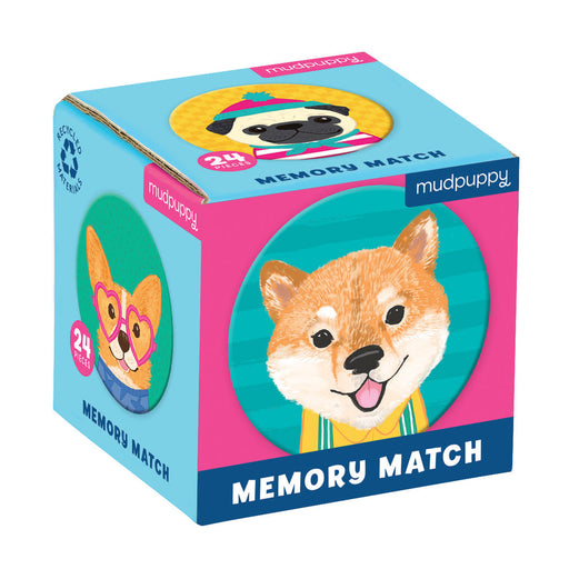 Mudpuppy -  Mini Memory Match Game Dog Portraits