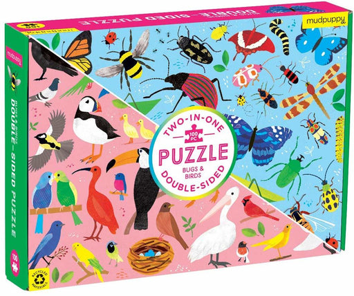 Mudpuppy - Double-Sided Puzzle Bugs & Birds