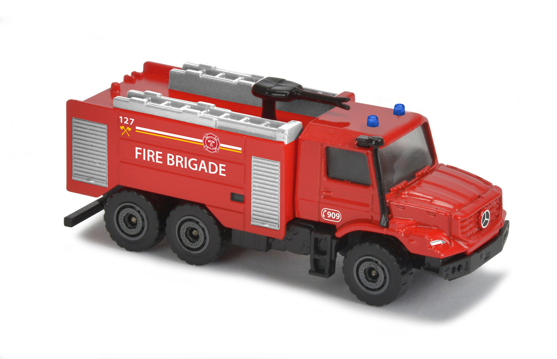 Majorette S.O.S. Cars - Mercedes Benz Zetros Fire Truck