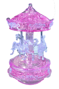 Crystal Puzzle - Pink Carousel