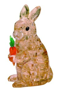 Crystal Puzzle - Brown Rabbit