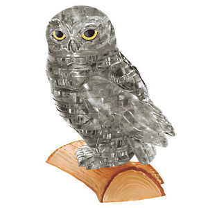 Crystal Puzzle - Owl Black