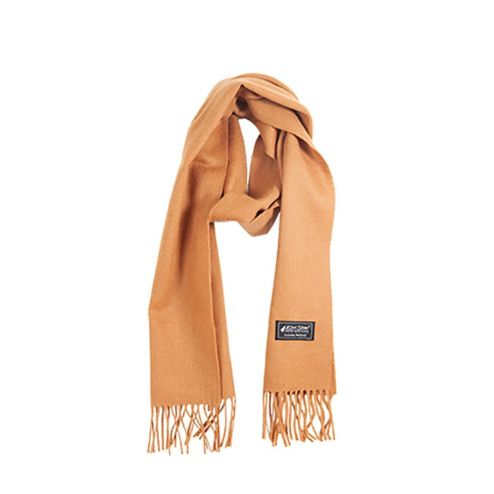 Kiwi Silver - Scarf 100% Wool - Camel