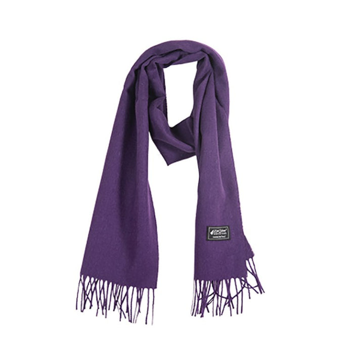 Kiwi Silver - Scarf 100% Wool - Violet