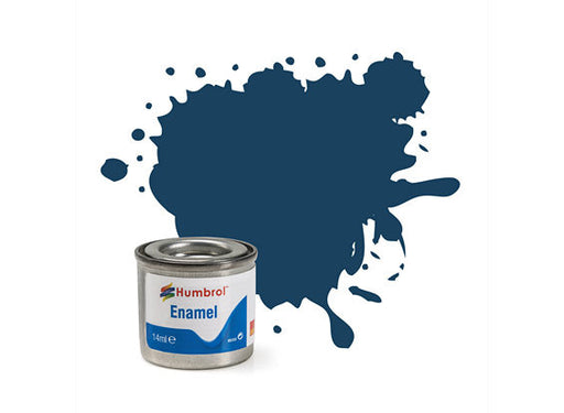 Humbrol 14ml Enamel Paint Matt - #104 Oxford Blue