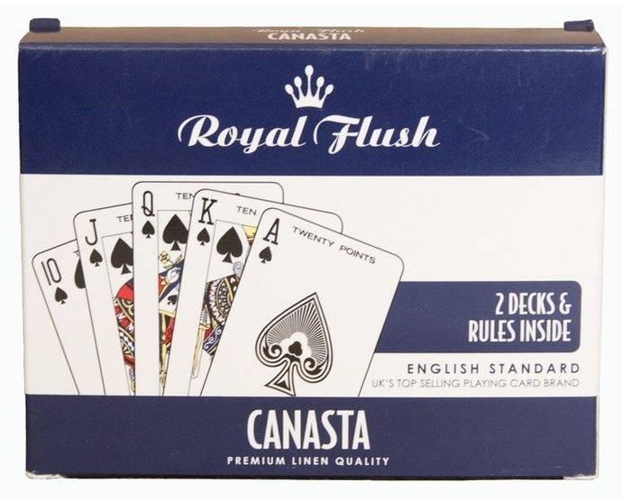 Cartamundi Royal Flush Canasta Cards