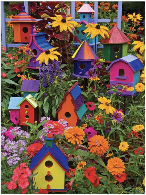 Cobble Hills Puzzle: Birdhouses Easy Handling Puzzle