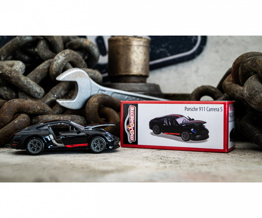 Majorette: Porsche Deluxe Edition - Porsche 911 Carrera S Black