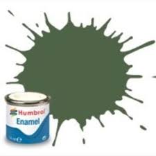 Humbrol 14ml Enamel Paint Matt - #105 Marine Green