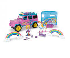 Dickie Toys: Pink Drivez Unicorn Trailer