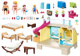 Playmobil 70435 - Family Fun - Bungalow with Pool