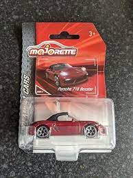 Majorette Premium Cars - Porsche 718 Boxster Red