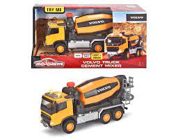 Majorette: Construction Vehicles - Volvo FMX Concrete Mixer