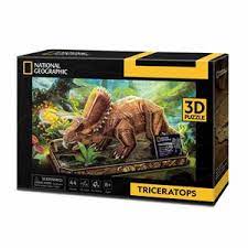 CubicFun 3D Puzzle - National Geographic Triceratops