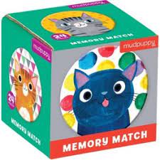 Mudpuppy -  Mini Memory Match Game Cats Meow