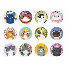 Mudpuppy -  Mini Memory Match Game Cats Meow