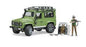 Bruder - Landrover with Ranger & Dog