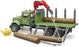 Bruder - MACK Granite Logging Truck with Crane