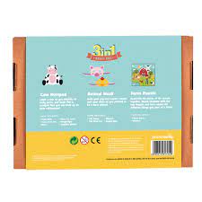 Jack in the Box Junior 3 in 1 Craft Box - Farm Friends