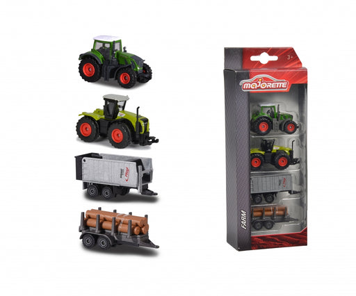 Majorette Farm Vehicles 4 piece set