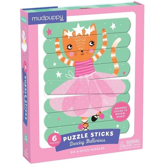 Mudpuppy - Puzzle Sticks Dancing Ballerinas