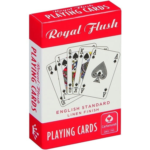 Cartamundi Royal Flush Playing Cards - Red