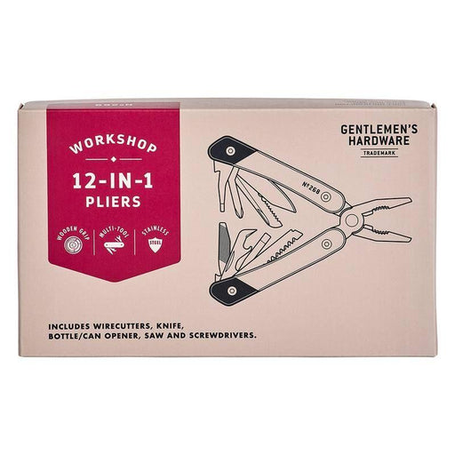 Gentlemen's Hardware: 12-in-1 Pliers