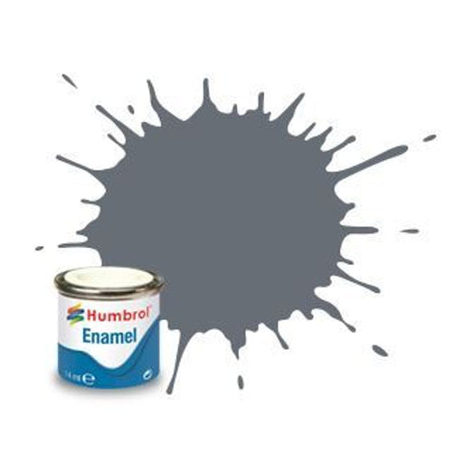 Humbrol 14ml Enamel Paint Gloss - #5 Dark Admiralty Grey