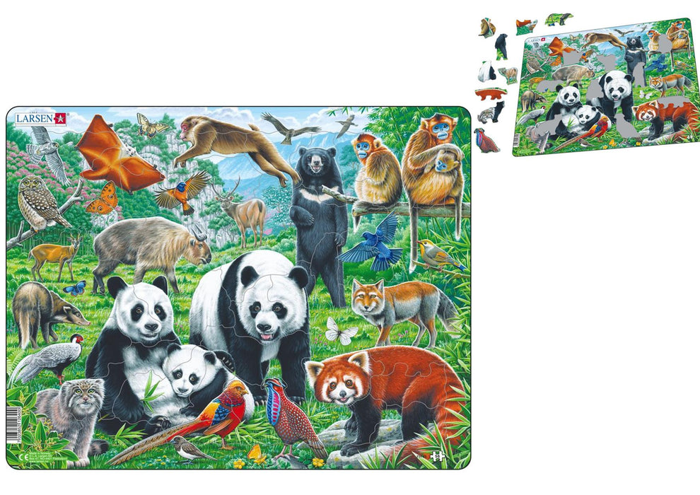 Larsen Puzzle - Chinese Wildlife